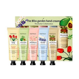 Medi Flower Hand Cream Set The Bliss Garden Набор кремов для рук Сад Блаженства, 5 шт * 50 гр