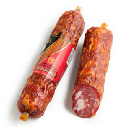 Продукт сырокопченый "Балыковый" Слуцкий МК
