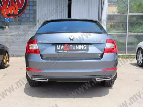 Имитация насадок глушителя для Skoda Octavia A7 III