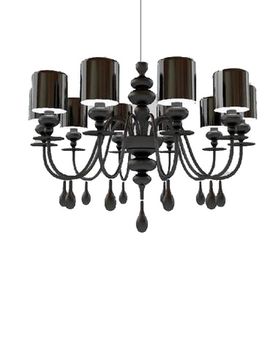 replica  EVA S10 pendant lamp (black)