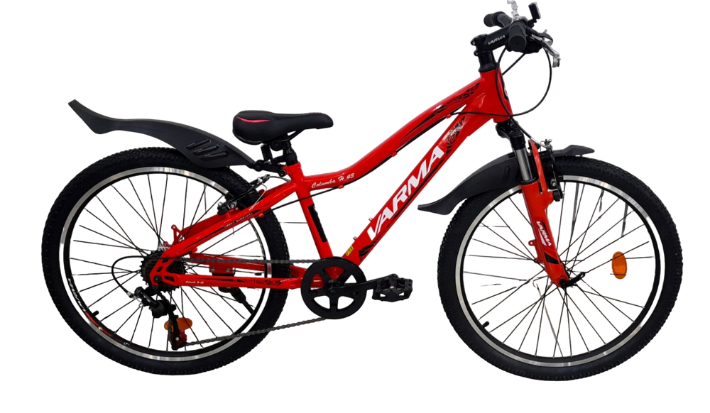Велосипед 24&quot; VARMA Columba H43 7ск (красный)(Сделано в России)
