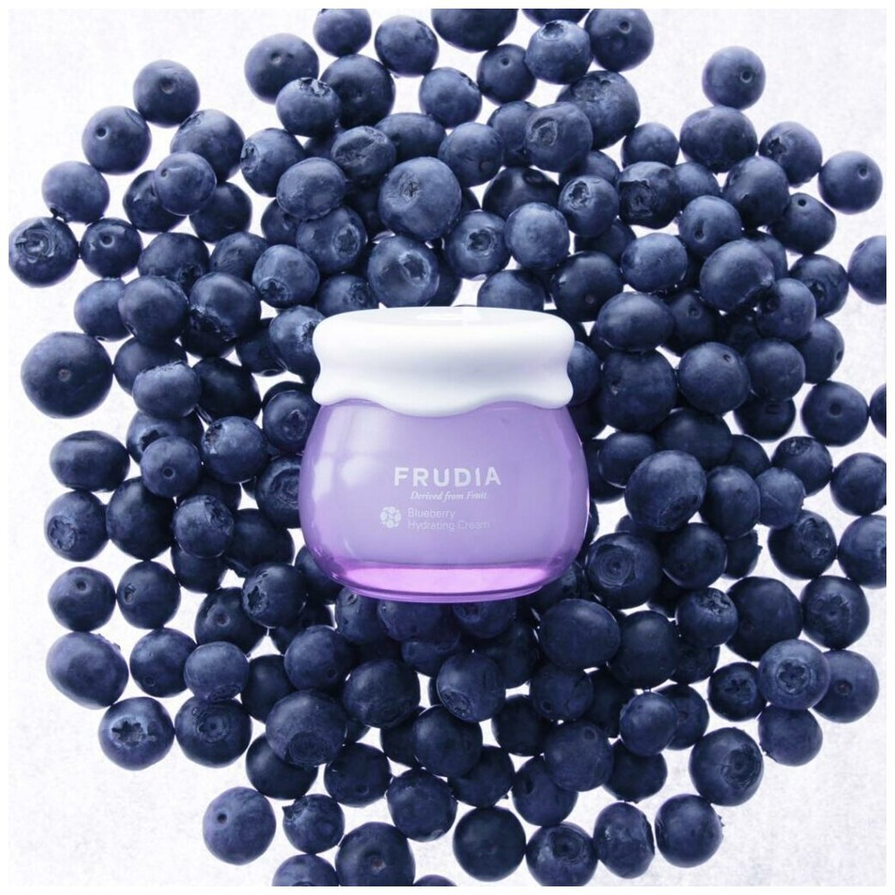Frudia Blueberry Hydrating Cream Увлажняющий крем для лица с экстрактом черники, 10 мл