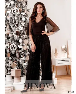 Комбинезон 2041-черный Minova