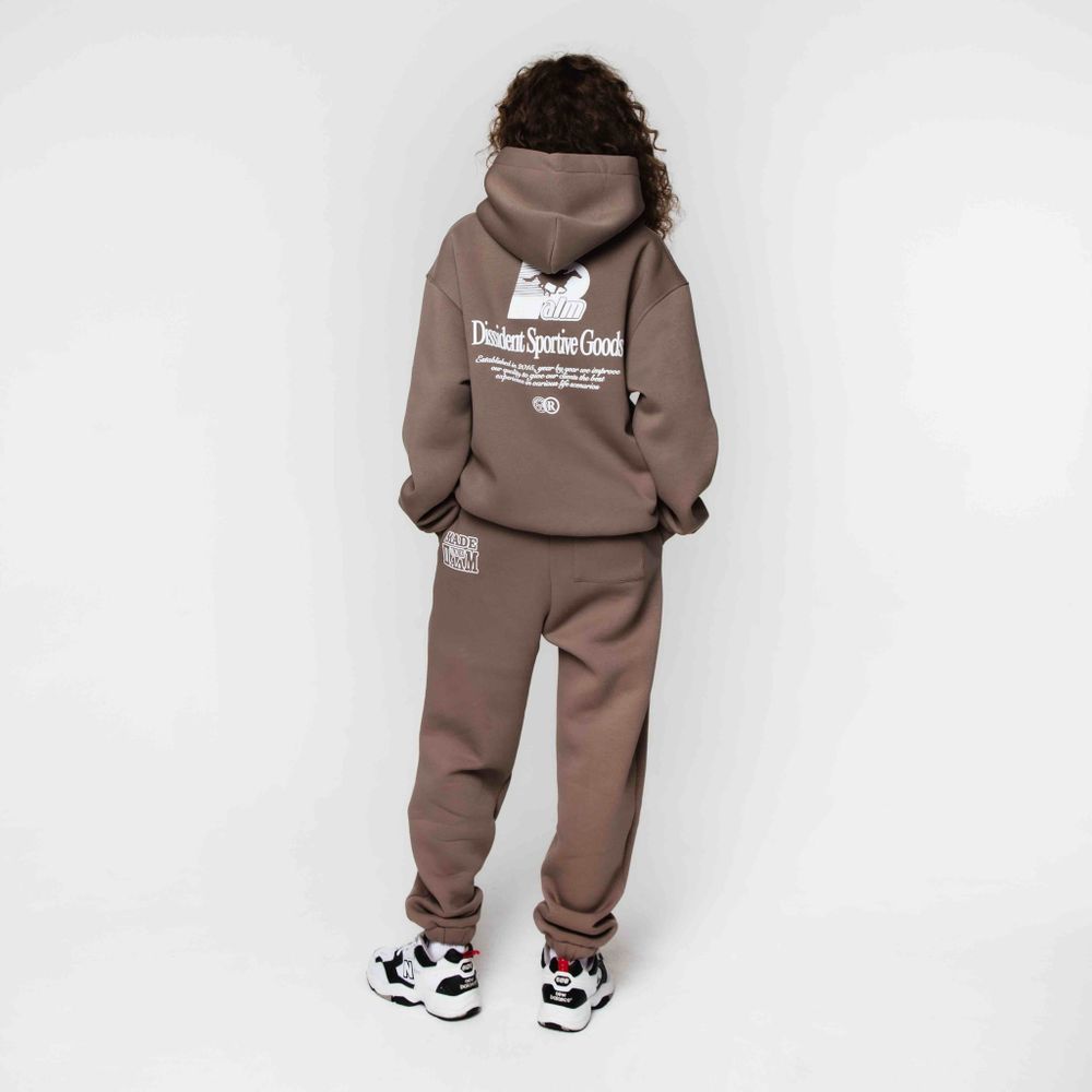 Спортивные штаны Dissident Sportive Goods коричневые