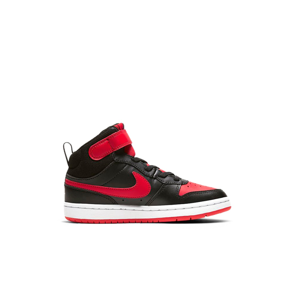 Детские кроссовки Nike Court Borough Mid 2 PSV 'Bred' CD7783-003
