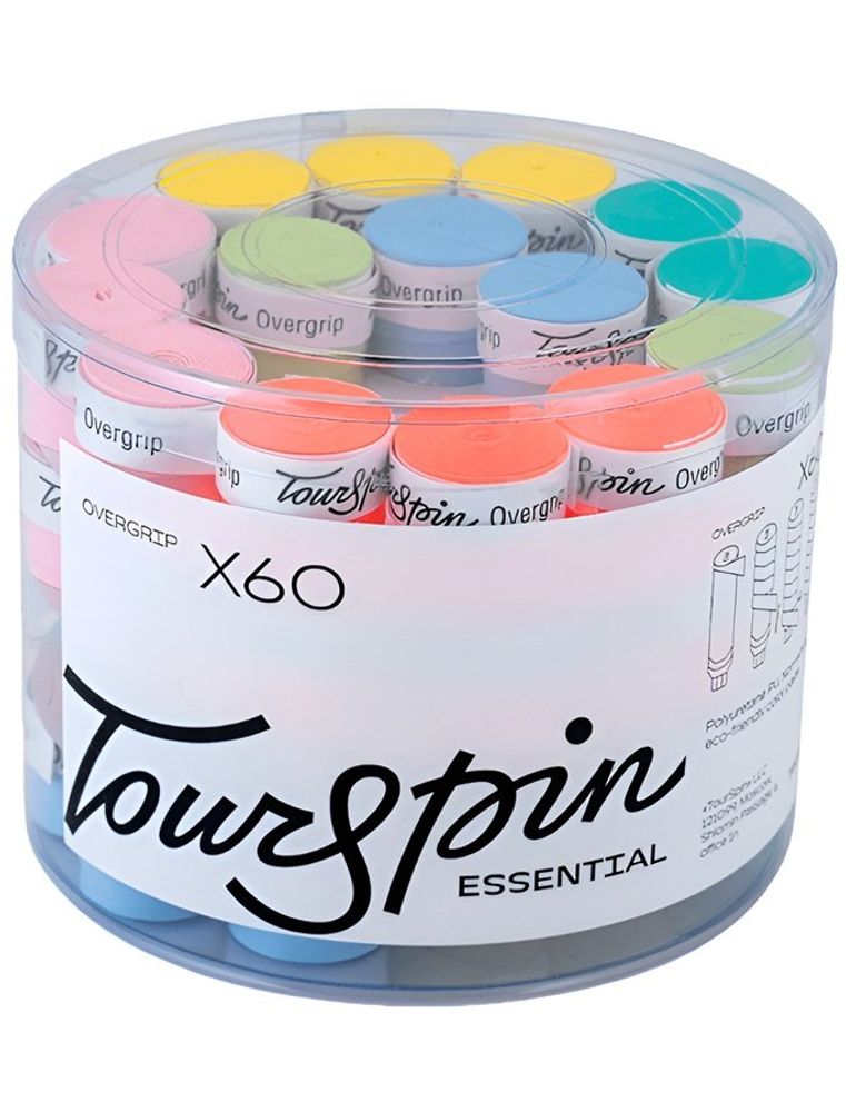 Аксессуары для тенниса Намотка овергрип TOURSPIN TourSpin Essential .