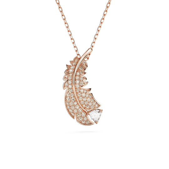 MP NICE:NECKLACE SILK/CRY/ROS
