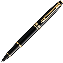 Waterman Expert - Black GT, ручка-роллер, F, BL