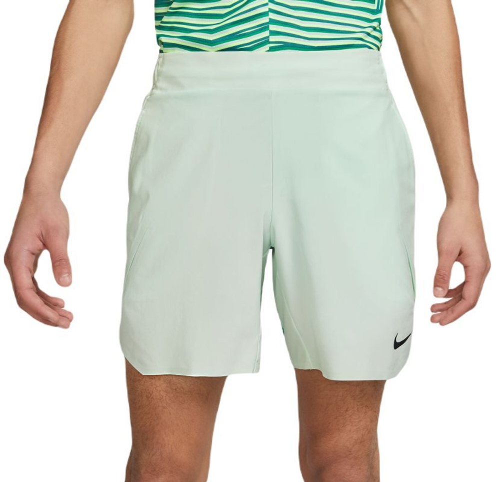 Теннисные шорты Nike Dri-Fit Slam Tennis Shorts - barely green/black