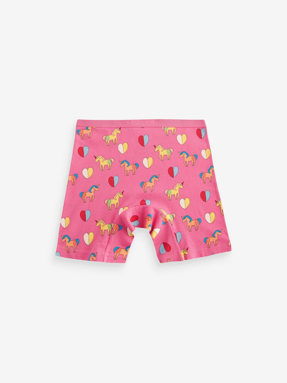 Трусы-шорты для девочки Next 411-883, 5 шт., Розовый, Бежевый, Голубой