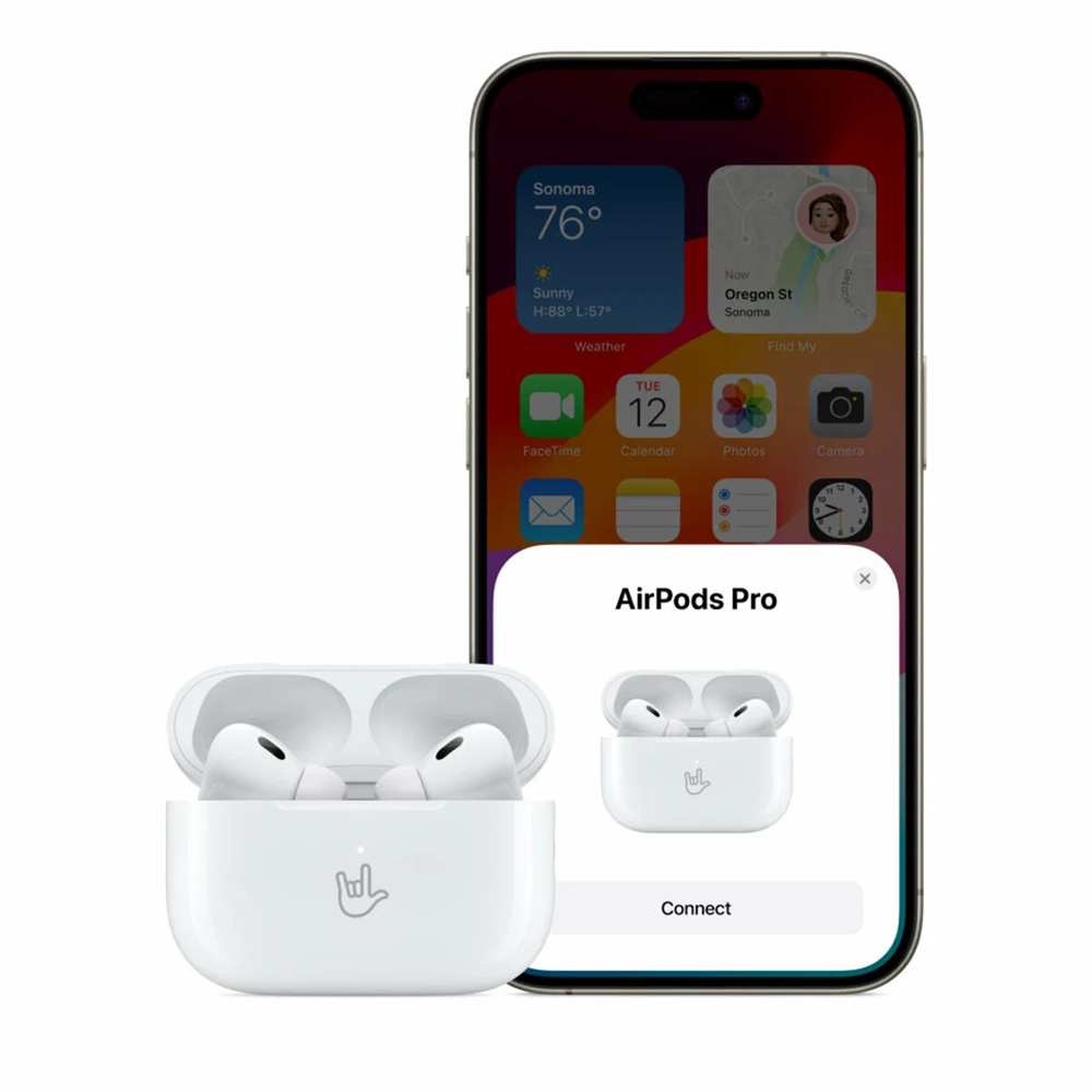Беспроводные наушники Apple AirPods Pro 2nd Generation MTJV3, 2023 MagSafe USB-C