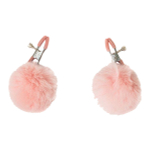 Зажимы на соски с розовыми меховыми шариками Lola Games Party Hard Angelic 1140-02lola