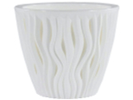 Кашпо Вдохновение 1,6л, белый-белый