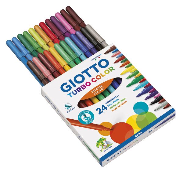Набор фломастеров 24 цв, Giotto F417000