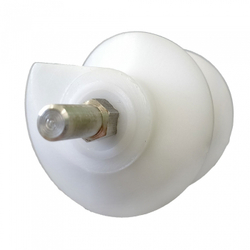 Шнек мясорубки MOULINEX MS004 SS-989843 6-гран (длинный шток) (236) пластиковый корпус