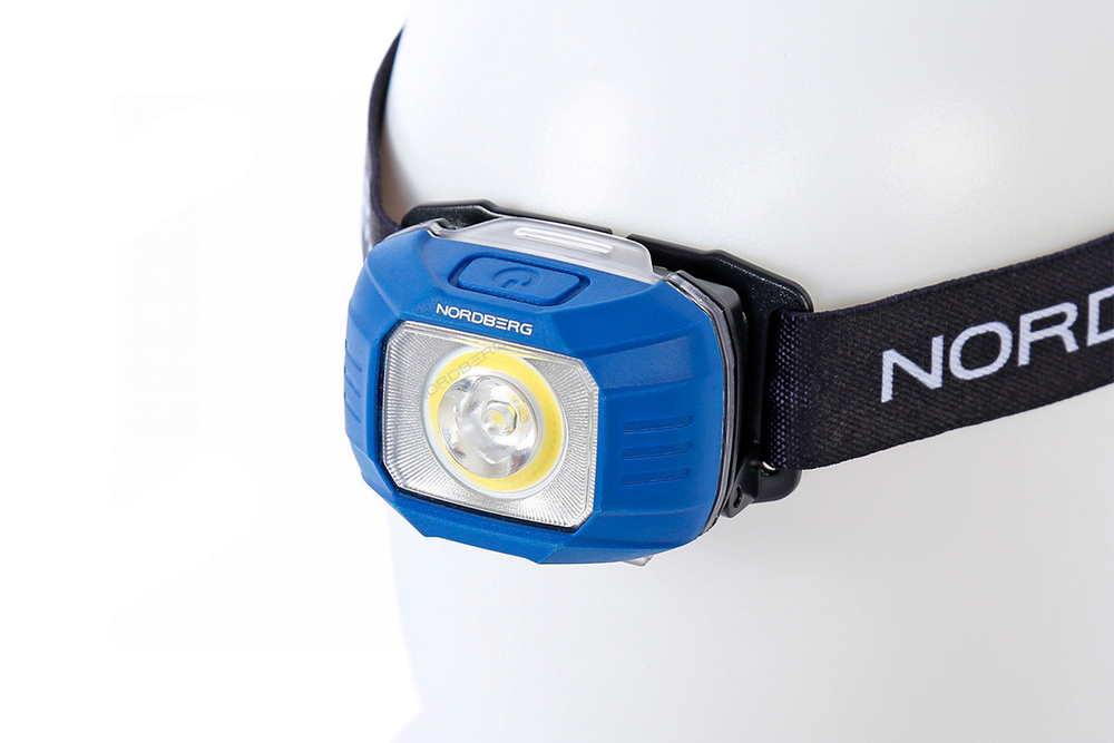 NORDBERG (1951) Фонарь светодиодный налобный, аккумуляторный