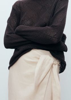 Юбка-парео изо льна