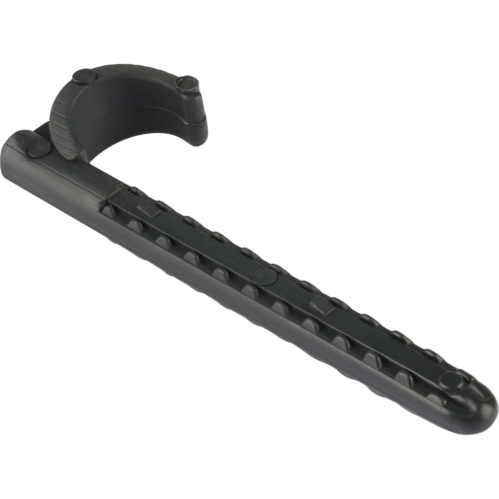 Дюбель-крюк одинарный, для труб д.16мм, длина 80мм