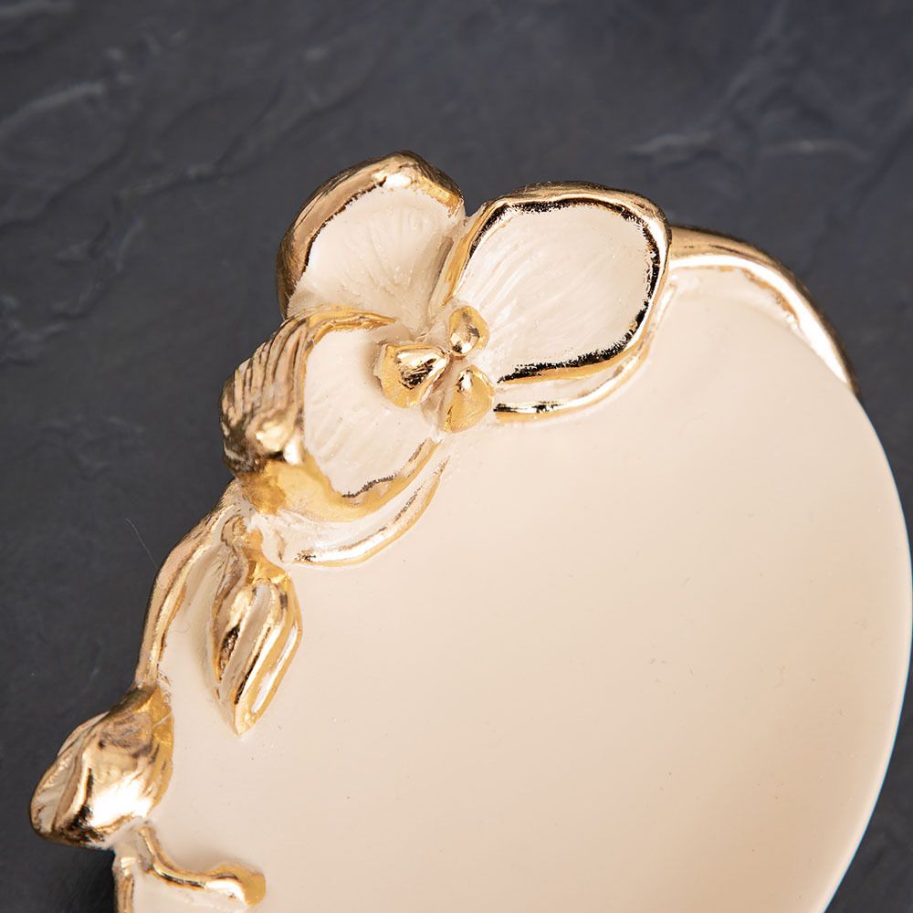 Мыльница Орхидея Калипсо Айвори