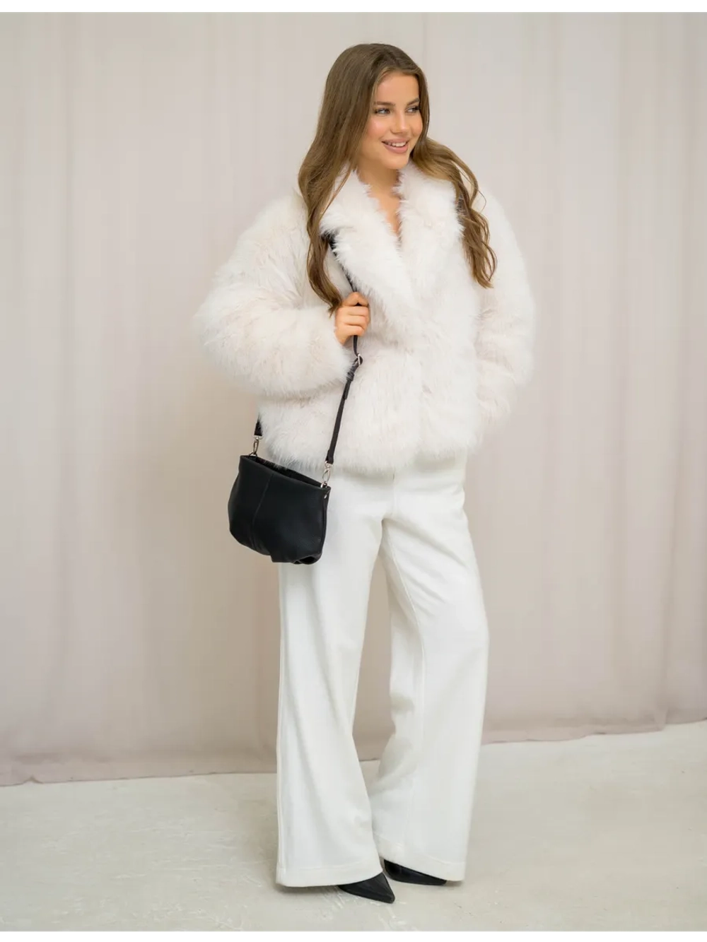 Сумка через плечо маленькая клатч натуральная кожа