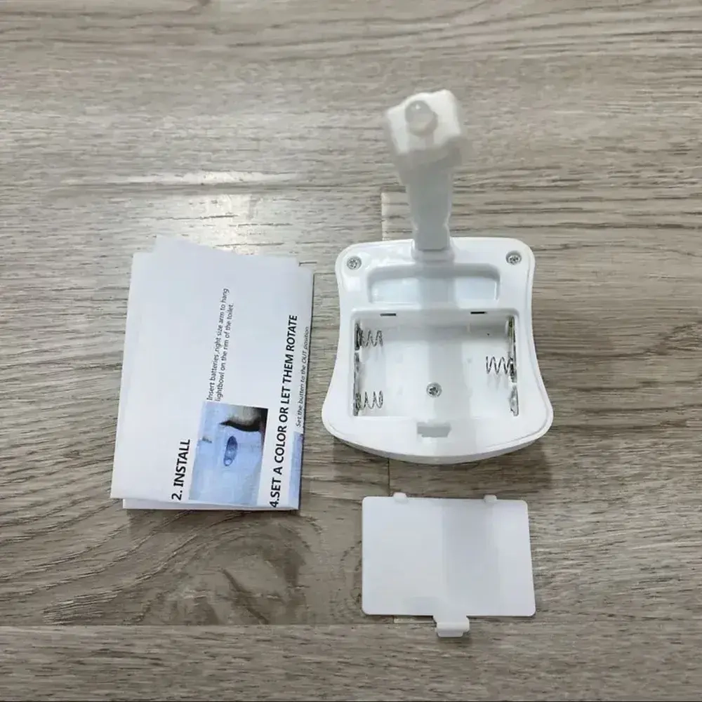 Умная LED подсветка для унитаза. Интеллектуальный датчик движения. Долгая работа от батареек