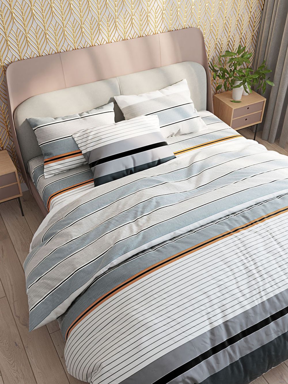 Простынь на резинке Сказка "Аляска" 160х200 см