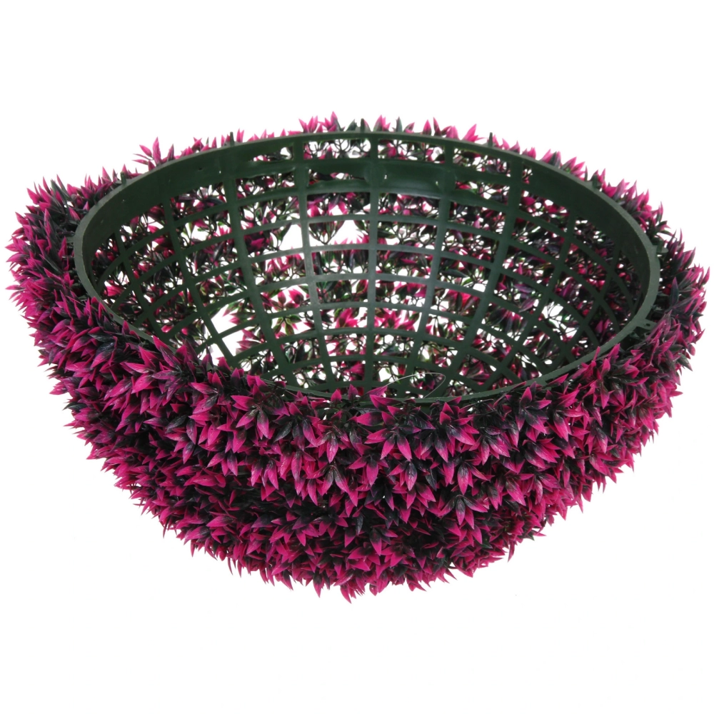 Искусственное растение шар «Самшит» цветная трава D-48см Ultramarine