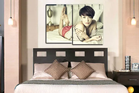 Модульная картина "Француженка"