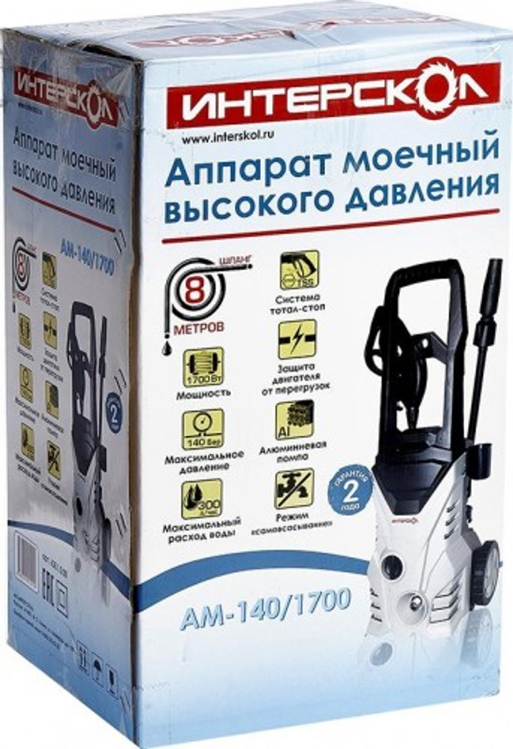 Автомойка ИНТЕРСКОЛ АМ-140/1700 638.1.0.00