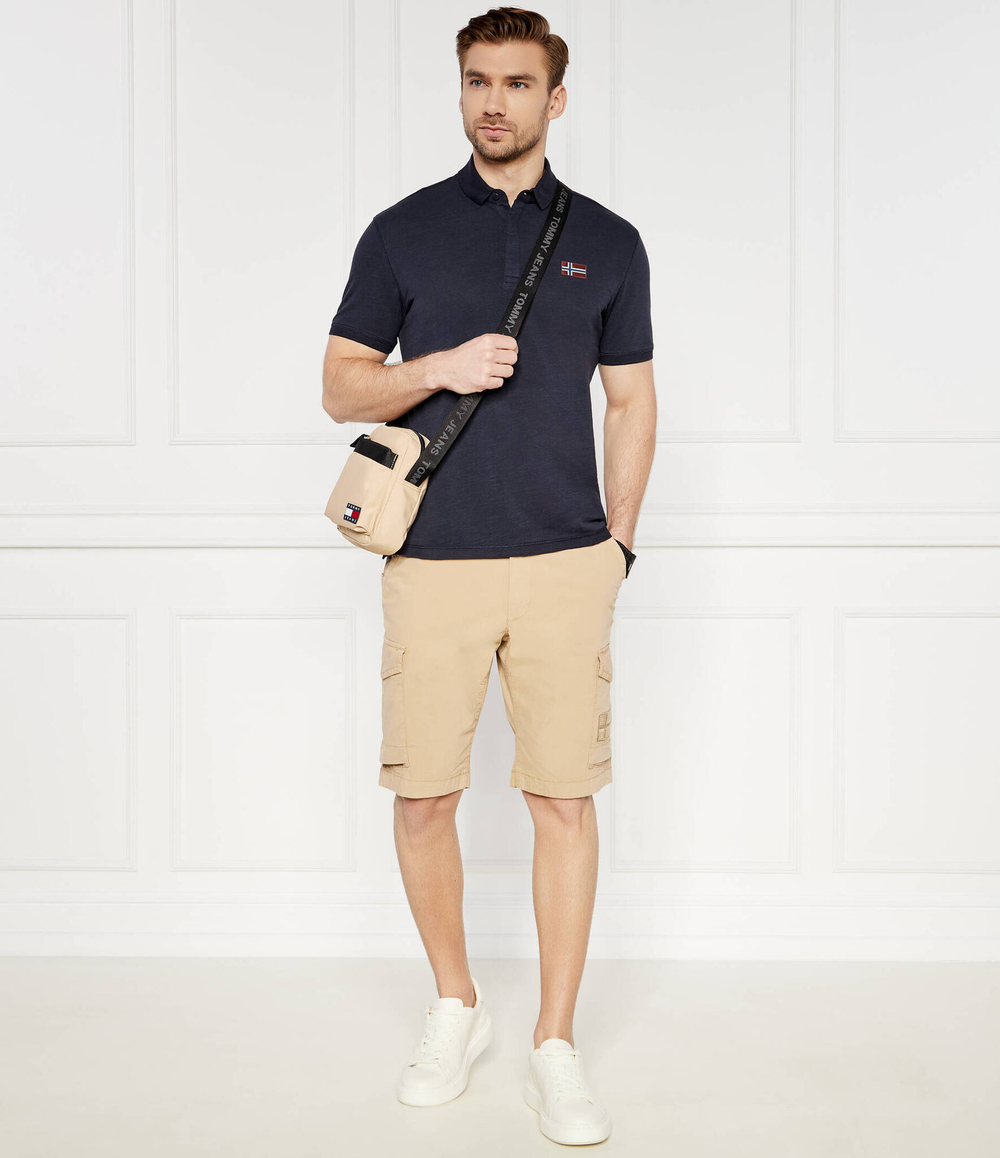 Поло Napapijri - темно-синий(NP0A4HPY)