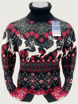 Pulltonic из шерсти и кашемира "Зимний" . 50-56 размеры.