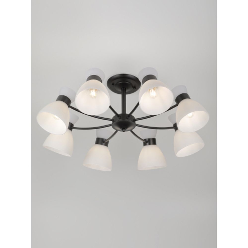 Люстра Rivoli Aemilia 9185-308 8хЕ27 60 Вт модерн | Лайт