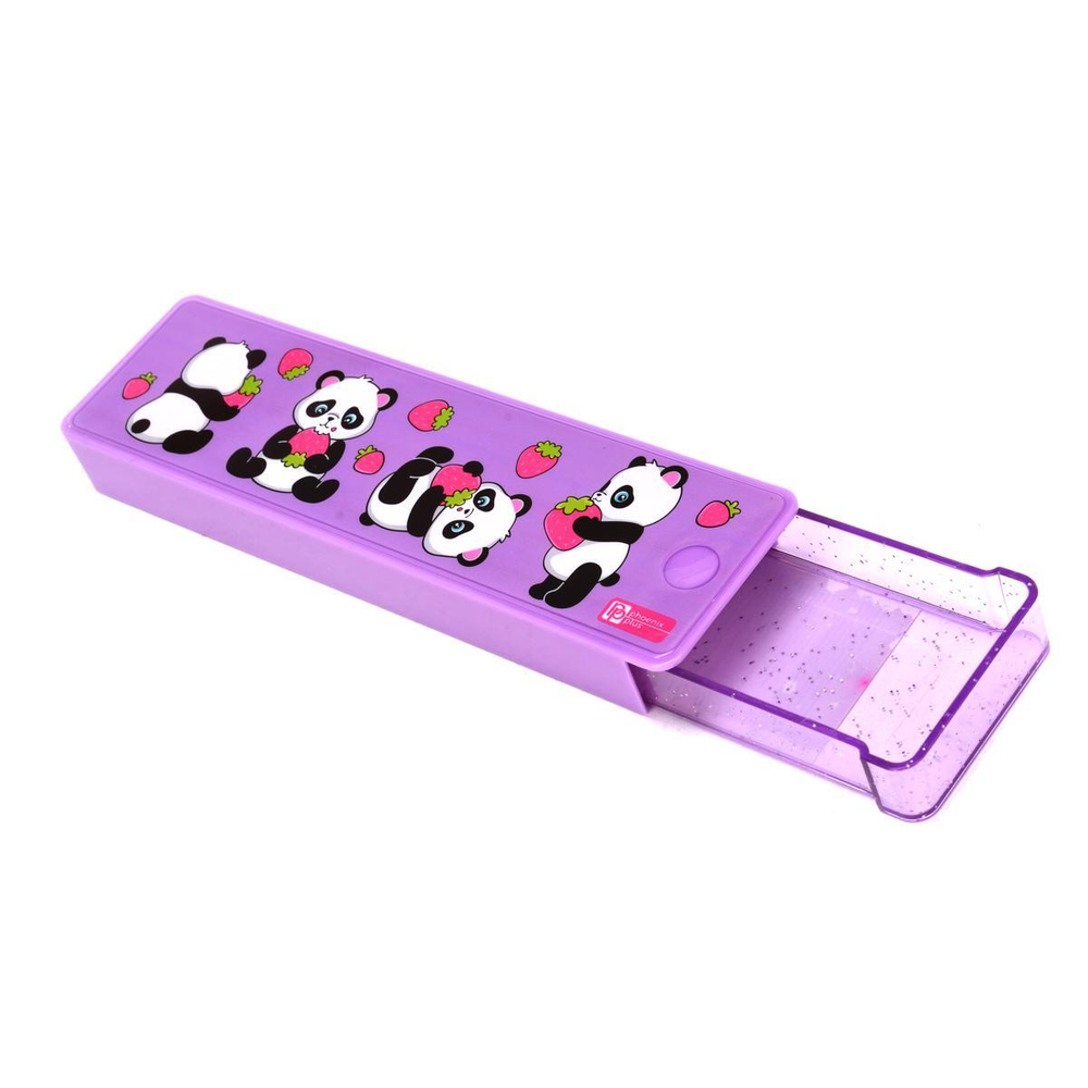 Пенал 20х5.5х2.2см "Пандочки" полистирол (Феникс+)