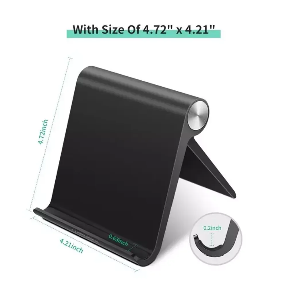 Подставка-держатель для телефона UGREEN LP115 Multi-Angle Adjustable Portable Stand for iPad (Black), 50748
