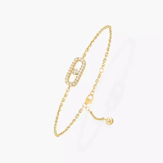 Браслет Messika Care(s) с бриллиантами pave bracelet