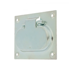 РУЧКА ОТКИДНАЯ МЕТАЛЛИСТ 100х80 (СКРЫТАЯ) ЦИНК