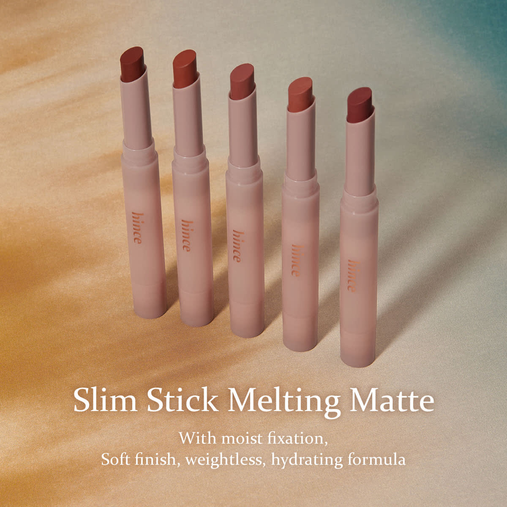 Hince, Slim Stick Melting Matte, матовый стик, SM003 Fade Out, 1,6 г (0,05 унции)