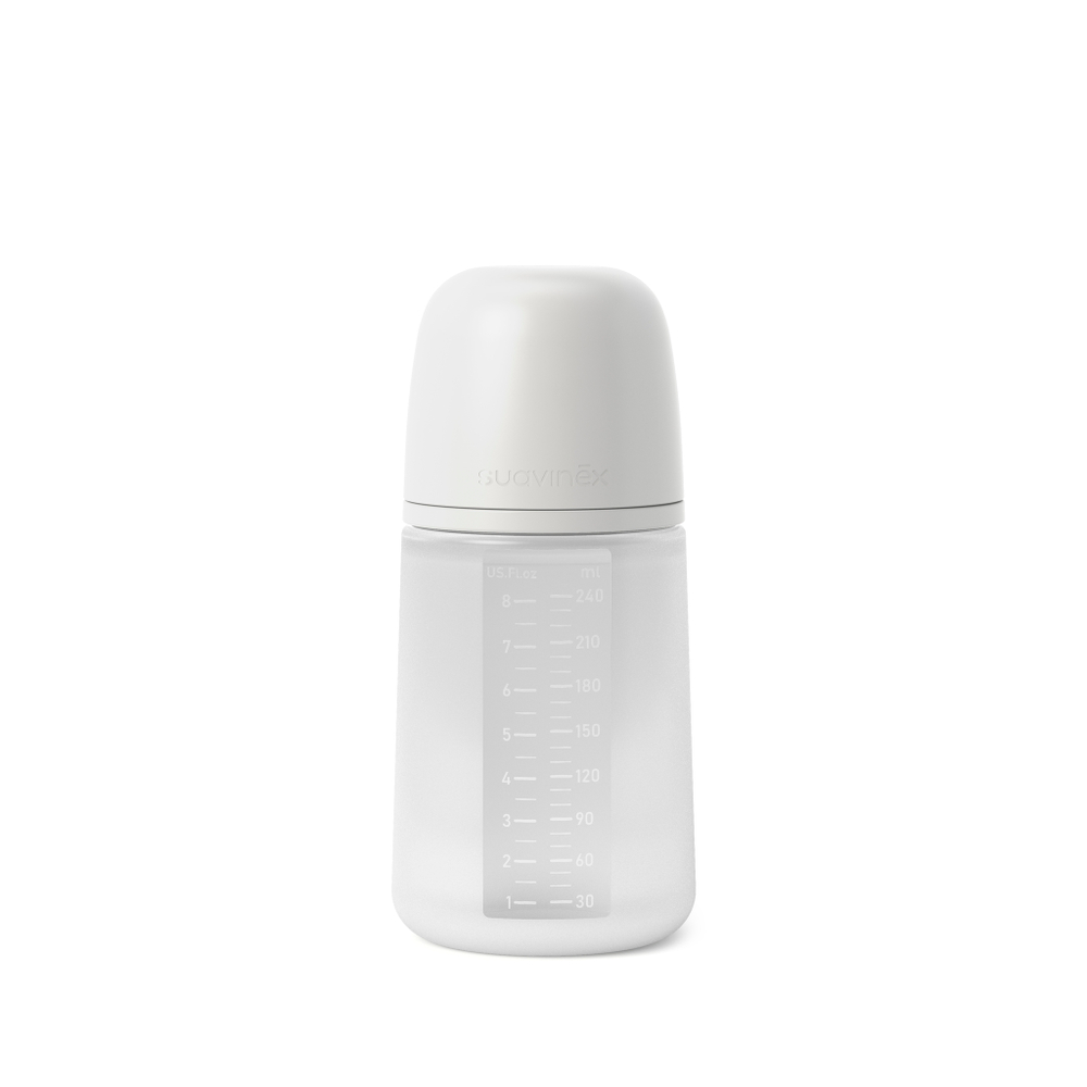 Силиконовая бутылочка SUAVINEX COLOUR ESSENCE 240 мл, соска М