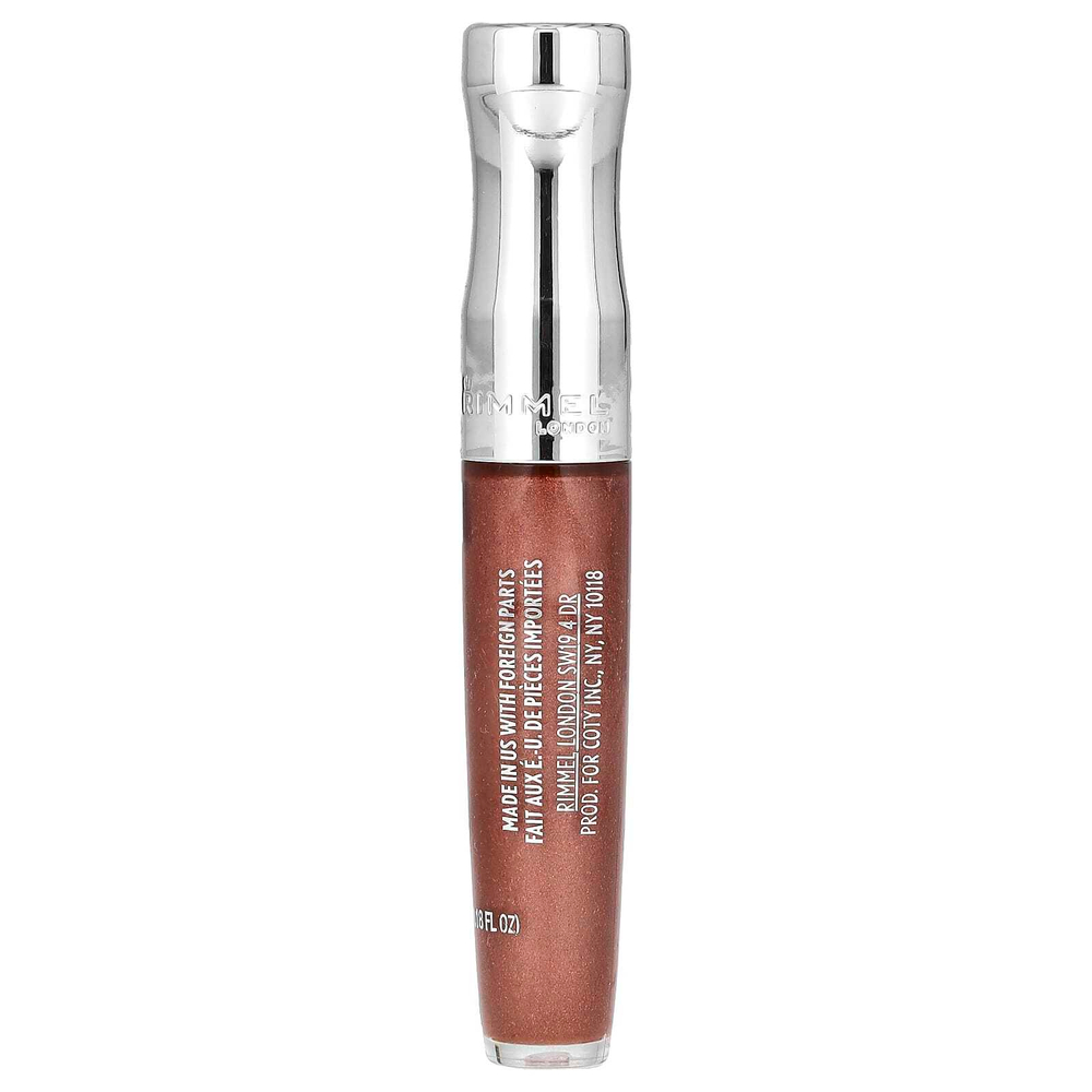 Rimmel London, Stay Glossy, блеск для губ, 455 Penny to My Name, 5,5 мл (0,18 жидк. унц.)