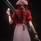 Aerith battle stance - Final Fantasy