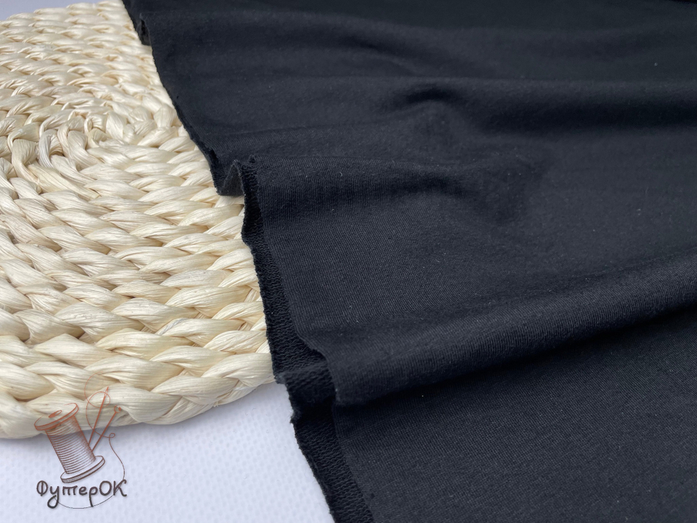 Футер 2-н петля ЧЕРНЫЙ