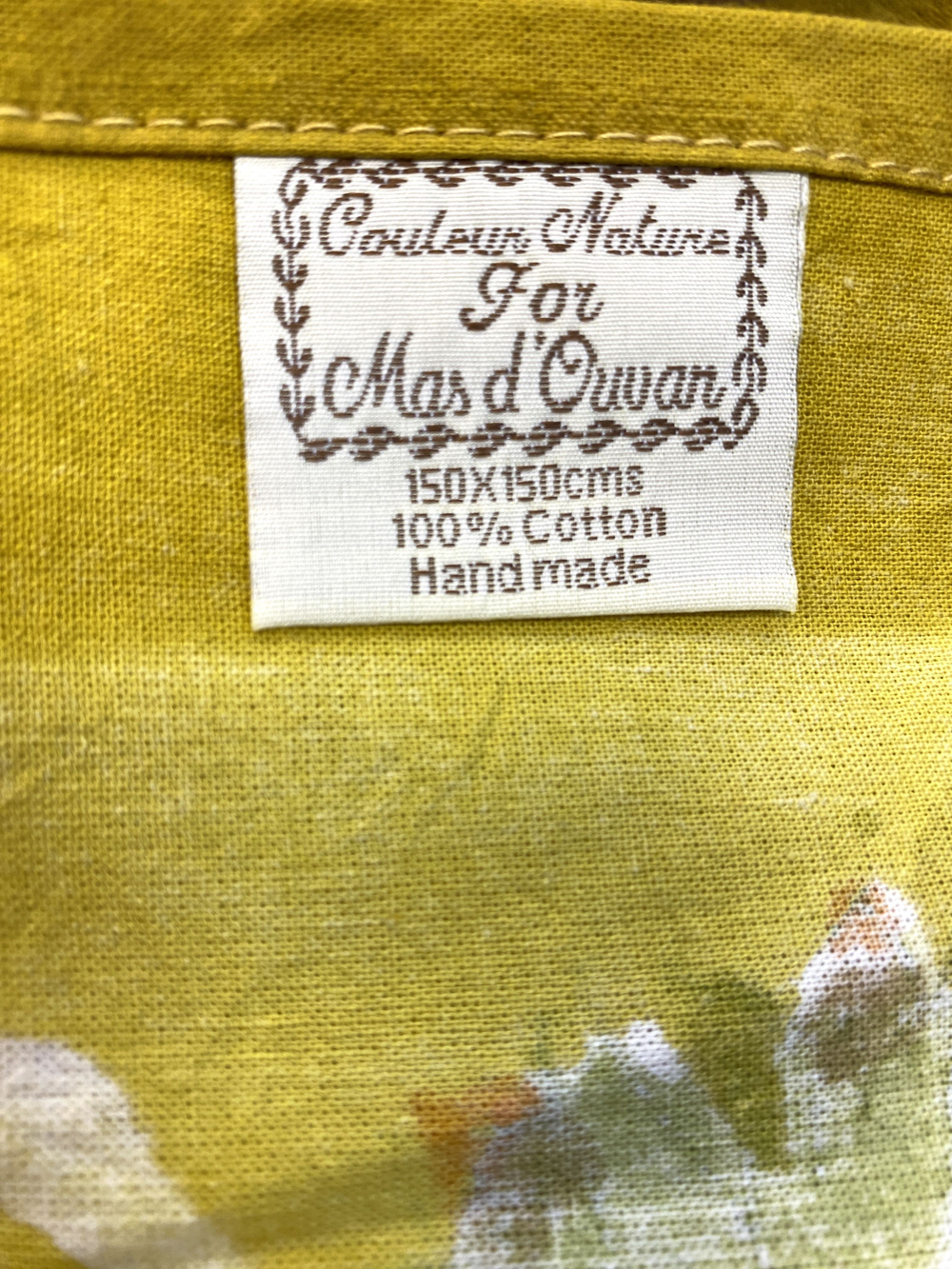 скатерть 100% хлопок 150*150см (Франция)