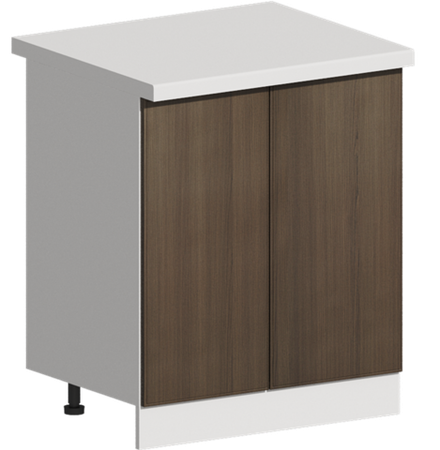 Кухня Модуль ШН 700 Графит / Дуб французский