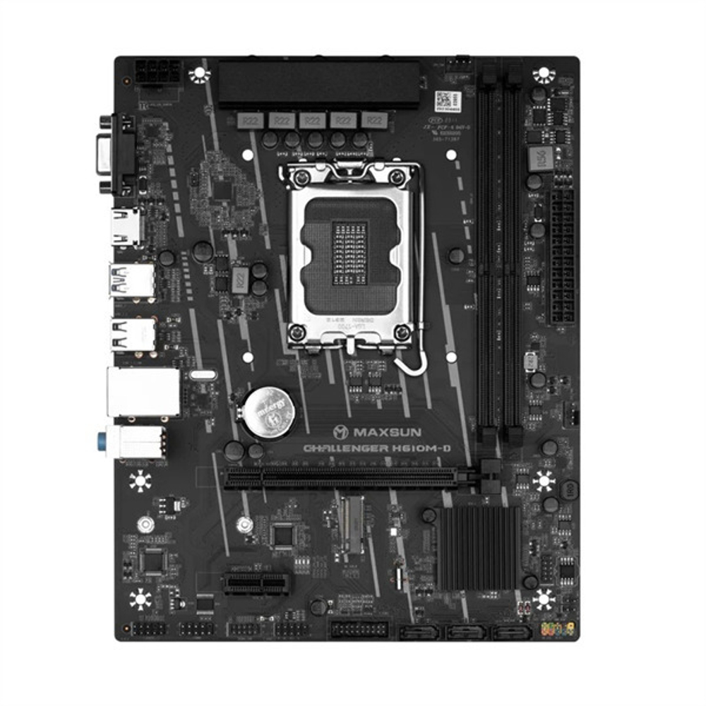 Материнская плата mATX MAXSUN Challenger H610M-D