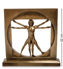 Veronese WS- 70/ 1 Статуэтка «Витрувианский человек» (Леонардо да Винчи)