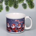 Бульонница керамическая 530мл «Дед Мороз»