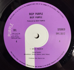 Винтажная виниловая пластинка LP Deep Purple Made In Japan (UK 1972)