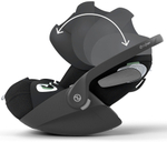 Коляска Cybex Priam IV Rosegold complete Cloud T Sepia Black Plus Base T 3 в 1 Sepia Black