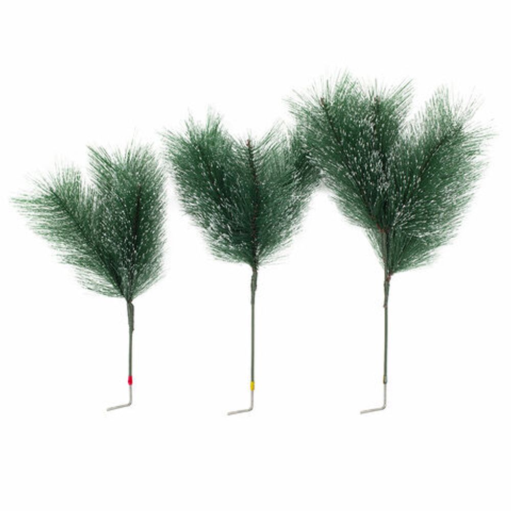 Ель новогодняя искусственная "Пушистая" 150 см, с инеем и шишками, зеленая, ЗОЛОТАЯ СКАЗКА, 592044