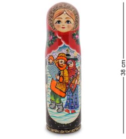 Народные промыслы МР-25/ 51 Футляр для бутылки «Иван да Марья»